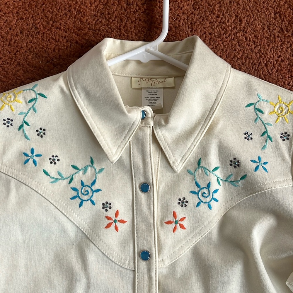 Sage West Rodeo Queen/Western Shirt